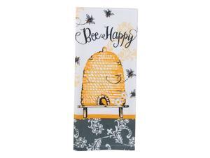 Kay Dee Designs Cotton Tea Towel, 18 by 28-Inch, Bee Happy Kay Dee Designs Cotton Tea Towel, 18 by 28-Inch, Bee Happy