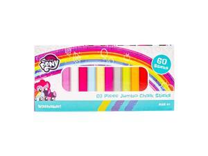 My Little Pony Jumbo Box of Sidewalk Chalk 60 Pc My Little Pony Jumbo Box of Sidewalk Chalk 60 Pc