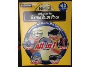FELLOWES NEATO CD LABELER ALL IN ONE KIT 84090 Extra Value Pack FELLOWES NEATO CD LABELER ALL IN ONE KIT 84090 Extra Value Pack