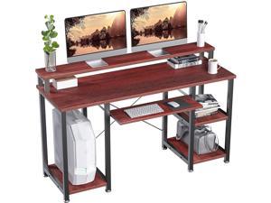 Details about   PC Laptop Table Computer Desk WorkStation Home Office Furniture w/Keyboard Shelf 