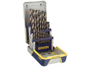 Irwin Drill Bit Set, High-Speed Steel, 29-Piece (3018005)