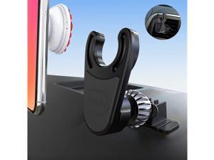 2 In 1 Vent And Dashboard Magnetic Car Socket Mount Works With Popsockets, Dashboard Adapter Adhesive And Vent Clip, Mount For Pop Mount, Car Phone Holder For Pop Grip, 360 Rotation Ultra Stability