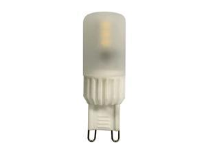 Goodlite G-83418 3.5W Led G9 Dimmable 120V 400 Lumens 300 Degree Beam Angle 40W Equal T13 Light Bulb,2700K Warm White Frosted Ul Listed