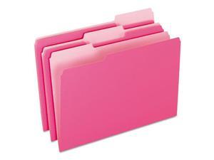 Pendaflex Colored File Folders, 1/3 Cut Top Tab, Legal, Pink/Light Pink,... Pendaflex Colored File Folders, 1/3 Cut Top Tab, Legal, Pink/Light Pink,...