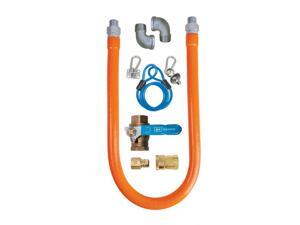 Commercial Kitchen Gas Hose Line Safety System Kit 48" x 3/4" Commercial Kitchen Gas Hose Line Safety System Kit 48" x 3/4"