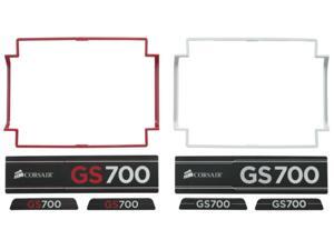 Corsair 700GS Trim Insert Accessories Kit, Red and White P/N CP-8920024 NEW Corsair 700GS Trim Insert Accessories Kit, Red and White P/N CP-8920024 NEW
