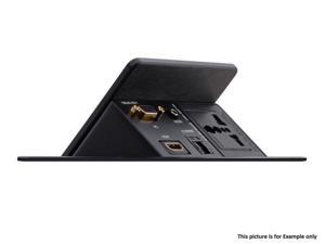 Kramer TBUS-201xl(BC) Pop-Up Table Mount Multi-Connection Solution/Brushed Clear Kramer TBUS-201xl(BC) Pop-Up Table Mount Multi-Connection Solution/Brushed Clear