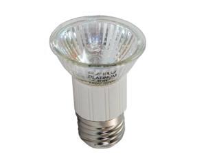 Platinum 50W 120V MR16 E26 Medium Base Mini Reflector Bulb Platinum 50W 120V MR16 E26 Medium Base Mini Reflector Bulb
