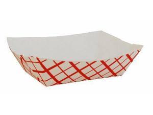 Southern Champion Tray SCH0413 Paper Food Baskets, 1lb, Red/white, 1000/carton Southern Champion Tray SCH0413 Paper Food Baskets, 1lb, Red/white, 1000/carton