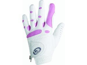 bionic women's classic pink golf glove, right hand, xlarge