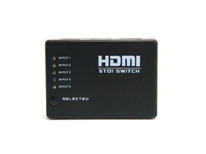 HDMI Switch Switcher Selector 5 in 1 out 5 port HDTV 1.4 1080p with Remote Control HD-183 HDMI Switch Switcher Selector 5 in 1 out 5 port HDTV 1.4 1080p with Remote Control HD-183