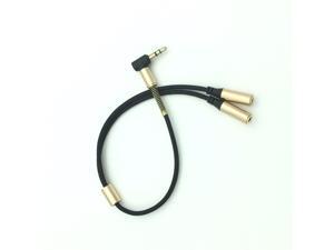 Audio Splitter Cable 3.5mm Audio Stereo Y Splitter Cable Male to 2 Female Jack Headphone Splitter Adapter Audio Splitter Cable 3.5mm Audio Stereo Y Splitter Cable Male to 2 Female Jack Headphone Splitter Adapter