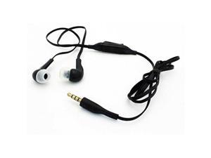 Sound Isolating Headset Flat Wired Hands-free Earphones Earbuds w Mic for AT&T Samsung Galaxy J3 (2016) - AT&T Samsung Galaxy Mega 2 - AT&T Samsung GALAXY Note 2 (SGH-I317)