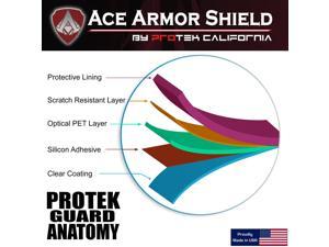 Ace Armor Shield ProTek Guard Screen Protector for the Huawei MediaPad M3 with free lifetime Replacement warranty