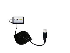 Uses TipExchange Technology Gomadic Classic Straight USB Cable for The Cowon iAudio 7 with Power Hot Sync and Charge Capabilities