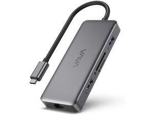 VAVA USB C Hub, 8-in-1 USB C Adapter with 4K HDMI, 1Gbps RJ45 Ethernet Port, USB 3.0, SD/TF Card Reader, 100W PD Charging Port for MacBook/Pro/Air and Type C Windows Laptops VAVA USB C Hub, 8-in-1 USB C Adapter with 4K HDMI, 1Gbps RJ45 Ethernet Port, USB 3.0, SD/TF Card Reader, 100W PD Charging Port for MacBook/Pro/Air and Type C Windows Laptops