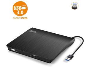 External CD Drive USB 3.0 Portable CD DVD +/-RW Drive DVD/CD ROM Rewriter Burner Writer Compatible with Laptop Desktop PC Windows Mac Pro MacBook External CD Drive USB 3.0 Portable CD DVD +/-RW Drive DVD/CD ROM Rewriter Burner Writer Compatible with Laptop Desktop PC Windows Mac Pro MacBook