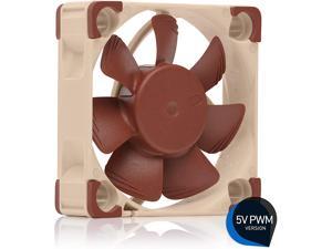 Noctua NF-A4x10 5V PWM Premium Quiet Fan with USB Power Adaptor Cable 4-Pin 5V Version (40x10mm Brown)