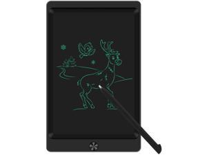 LCD Writing Tablet Drawing Board, Electronic Drawing Tablet Kids Tablets Doodle Board Writing Pad for Kids and Adults at Home, School and Office with Lock Erase Button (Black)