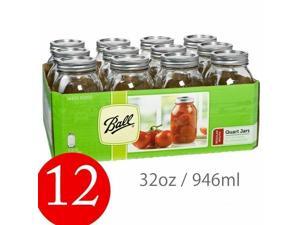Ball 62000 1qt Regular Mason Jar 12pk Ball 62000 1qt Regular Mason Jar 12pk