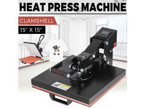 15 x 15 Digital Clamshell Heat Press Transfer T-Shirt Sublimon Press Machine 15 x 15 Digital Clamshell Heat Press Transfer T-Shirt Sublimon Press Machine