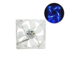Quad 4-LED Light Neon Quite Clear 120mm PC CPU Computer Case Cooling Fan Mod Quad 4-LED Light Neon Quite Clear 120mm PC CPU Computer Case Cooling Fan Mod