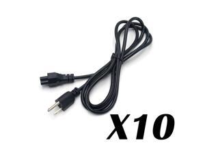 Lot of 100 PC 3-Prong AKA Mickey Mouse AC Power Cord for Laptop PC Lot of 100 PC 3-Prong AKA Mickey Mouse AC Power Cord for Laptop PC
