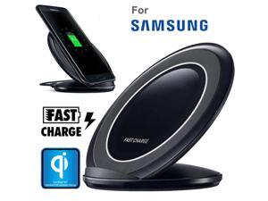 Qi Wireless Fast Charger Charging Stand Dock Pad For  Galaxy S6 S7 Edge