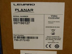 Planar Leyard 750-2172-03 4-out 4xHDMI DP IN 4xCat6 Video Controller Planar Leyard 750-2172-03 4-out 4xHDMI DP IN 4xCat6 Video Controller