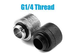 G1/4 Water Cooling Connector Fittings for Soft Tube External Thread Connectors Water Cooler Heat Sink PC Computer Water Cooling G1/4 Water Cooling Connector Fittings for Soft Tube External Thread Connectors Water Cooler Heat Sink PC Computer Water Cooling