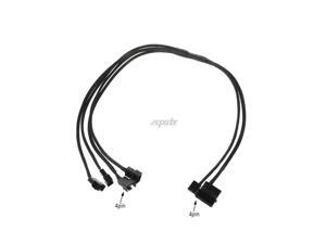1 To 4 4-Pin Molex TX4 PWM CPU Cooling Fan Splitter Adapter Braided Power Cable Whosale&Dropship 1 To 4 4-Pin Molex TX4 PWM CPU Cooling Fan Splitter Adapter Braided Power Cable Whosale&Dropship