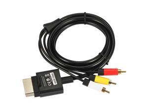 Audio Video AV RCA Video Composite Cable for Xbox 360 Slim 1.8m Audio Video AV RCA Video Composite Cable for Xbox 360 Slim 1.8m