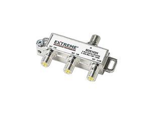 Extreme/Amphenol 3-Way Unbalanced HD Digital 1GHz Coax Cable Splitter - BDS103H