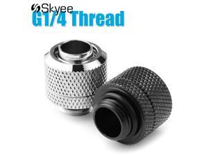 G1/4 Water Cooling Fittings External Thread Connector for Soft Tube Water-cooled Heat Sink for PC Computer Water Cooling System G1/4 Water Cooling Fittings External Thread Connector for Soft Tube Water-cooled Heat Sink for PC Computer Water Cooling System