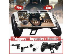 Mobile Phone Mobile Gaming Gamepad Controller Handle Holder+ L1R1 Shooter Aim Key Button For PUBG for iPhone For Android Mobile Phone Mobile Gaming Gamepad Controller Handle Holder+ L1R1 Shooter Aim Key Button For PUBG for iPhone For Android