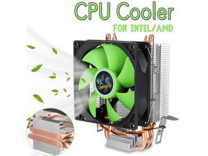 90mm 3Pin 2 Heatpipes CPU Cooler Heatsink Cooling Fan Cooler Quiet Fans for Intel LGA 775/1150/1151/1155/1156 for AMD AM2 AMD3 90mm 3Pin 2 Heatpipes CPU Cooler Heatsink Cooling Fan Cooler Quiet Fans for Intel LGA 775/1150/1151/1155/1156 for AMD AM2 AMD3