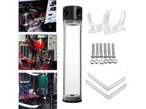 High Quality Computer Water Cooling Fan For CPU G1/4 T 50mm x 240mm Reservoir Helix Suspension Water Liquid Cooling Tank High Quality Computer Water Cooling Fan For CPU G1/4 T 50mm x 240mm Reservoir Helix Suspension Water Liquid Cooling Tank