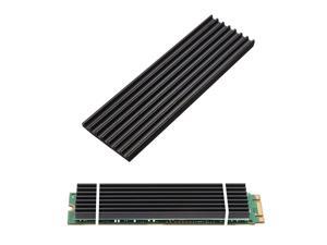 Aluminum Heatsinks for PCIe NVMe M.2 2280 SSD with Silicone Thermal Pad, DIY Laptop PC Memory Cooling Fin Radiation Dissipate (Ordinary Edition) Aluminum Heatsinks for PCIe NVMe M.2 2280 SSD with Silicone Thermal Pad, DIY Laptop PC Memory Cooling Fin Radiation Dissipate (Ordinary Edition)