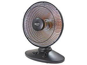 Comfort Zone CZ998 Electric Oscillating Radiant Dish Heater with Adjustable Tilt, Black Comfort Zone CZ998 Electric Oscillating Radiant Dish Heater with Adjustable Tilt, Black
