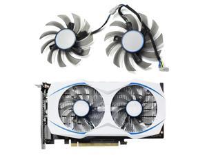 75MM FD7010H12S 4 Pin Cooler Fan For ASUS Dual GTX 1050 Ti 1050Ti Dual RX 460 RX460 GTX 950 Graphic Video Card Cooling Fans