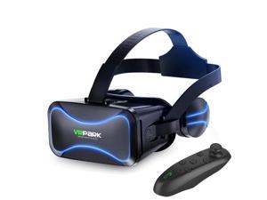 Virtual Reality Smart 3D Glasses VR Headset Stereo Helmet VR Headset With Remote Control VR Glasses High-quality