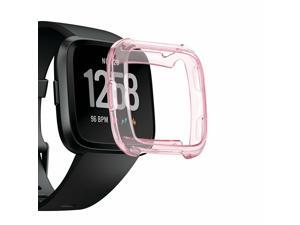 TPU Silicone Cover Case Watch Casing Guard Protector For Versa Smart Band TPU Silicone Cover Case Watch Casing Guard Protector For Versa Smart Band