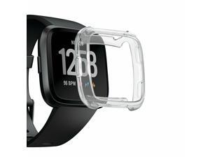 TPU Silicone Cover Case Watch Casing Guard Protector For Versa Smart Band TPU Silicone Cover Case Watch Casing Guard Protector For Versa Smart Band