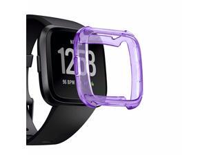 TPU Silicone Cover Case Watch Casing Guard Protector For Versa Smart Band TPU Silicone Cover Case Watch Casing Guard Protector For Versa Smart Band