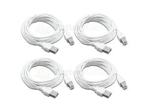 4X NEW HOT! 15FT USB 2.0 A TO B HIGH SPEED PRINTER SCANNER CABLE CORD