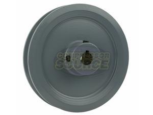 4.5" Cast Iron 5/8" Shaft Pulley Sheave Single 1 Groove V Style A Belt 4L New 4.5" Cast Iron 5/8" Shaft Pulley Sheave Single 1 Groove V Style A Belt 4L New