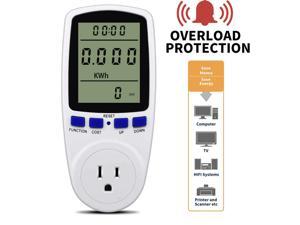 Digital Outlet Power Meter Energy Monitor Volt Watt Voltage Amps Socket Analyzer Digital Outlet Power Meter Energy Monitor Volt Watt Voltage Amps Socket Analyzer