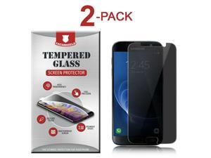 2-Pack Privacy Tempered Glass Screen Protector Anti  For  Galaxy S7