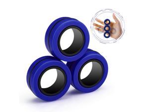 FinGears Magnetic Rings Relief Stress Finger Game Attention Training Toy Gift