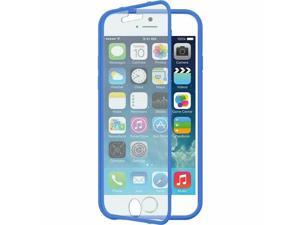 For iPhone 6 Wrap Up Rubberized Hard Snap-in Case Cover w/Screen Protector Navy For iPhone 6 Wrap Up Rubberized Hard Snap-in Case Cover w/Screen Protector Navy